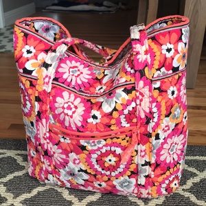 Pink Vera Bradley beach bag
